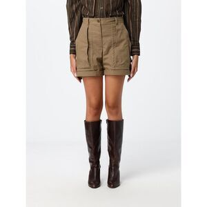 Isabel Marant Women Isabel Marant Boniza High-Waisted Cotton Shorts